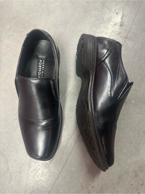 Perry Ellis Black Boys' Slip-On Dress Shoes